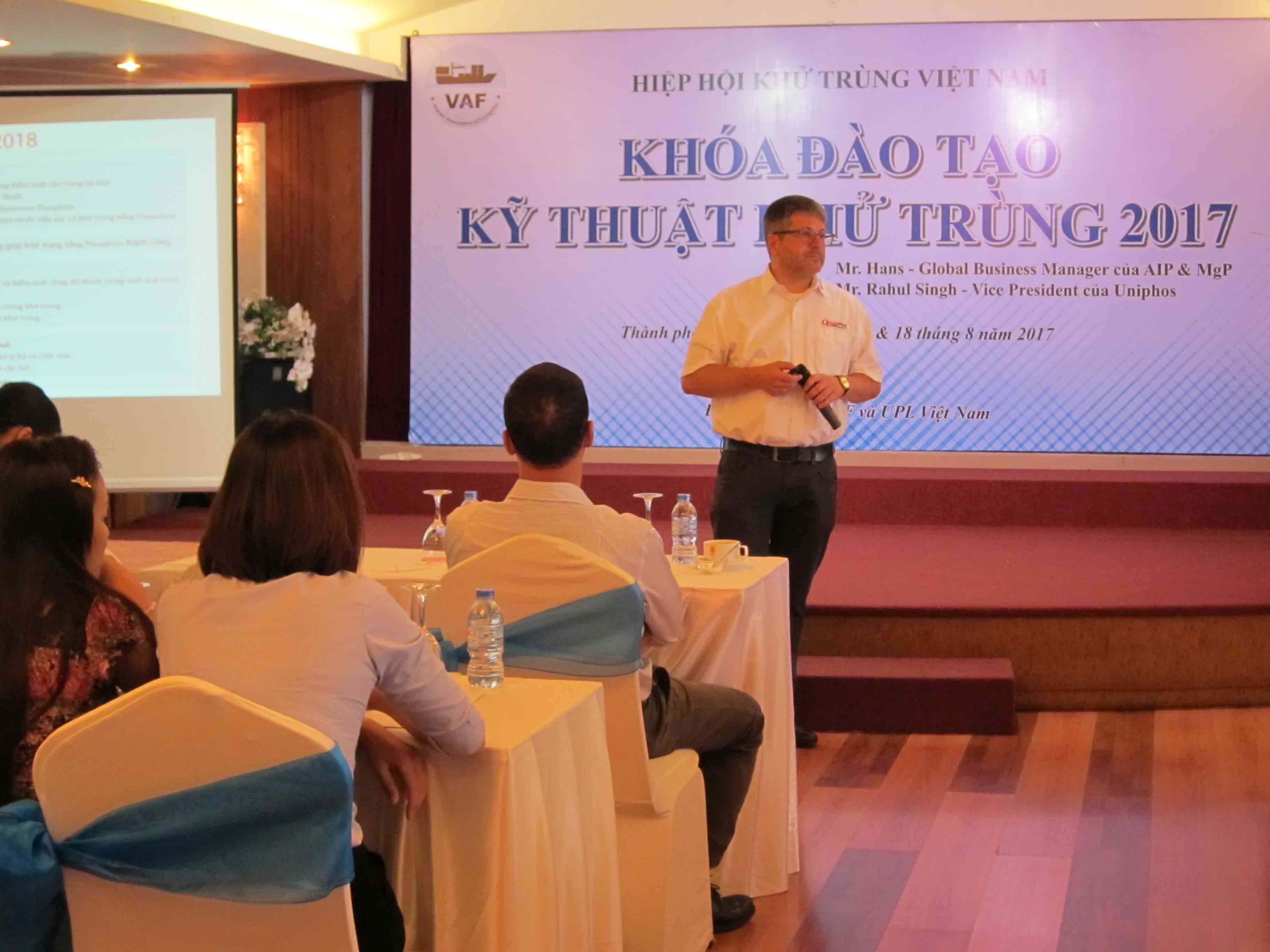The first training program of the Vietnam Association of Fumigation was more successful than expected 2