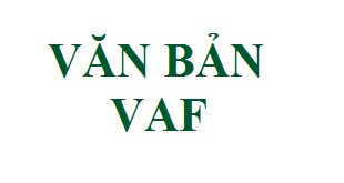 Báo cáo hoạt động nhiệm kỳ I của Hiệp hội Khử Trùng Việt Nam V  n b   n VAF