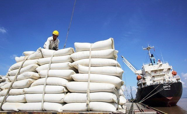 Giảm giá gạo xuất khẩu là giải pháp cạnh tranh hiệu quả? xuatt khau gao 1 1